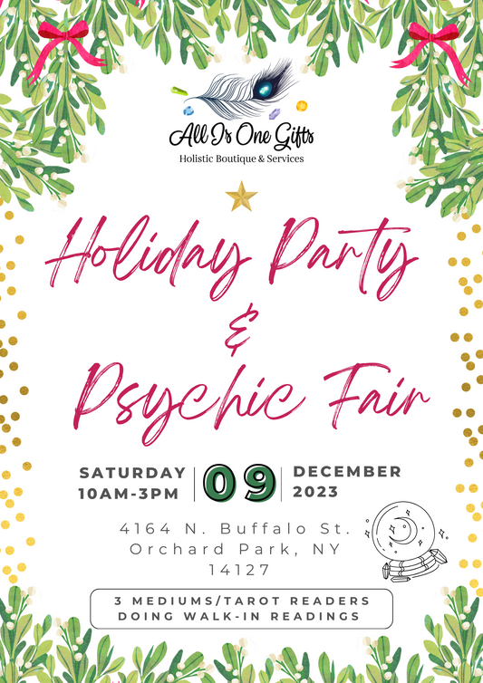 Holiday Party & Psychic Fair